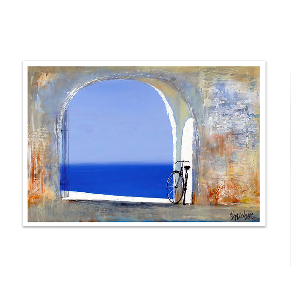 Canvas Wall Art, Oilpainted Sea View, Wall Poster