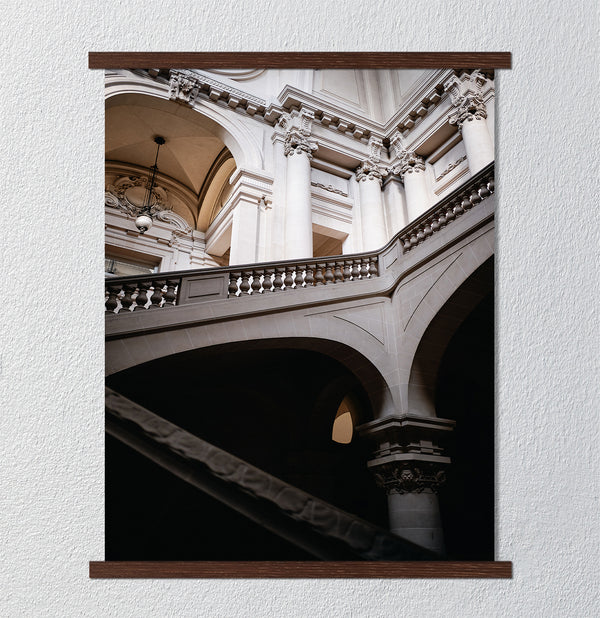 Canvas Wall Art, Arhitecture of Museum, Wall Poster