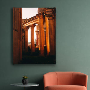Canvas Wall Art - Colosseum Columns