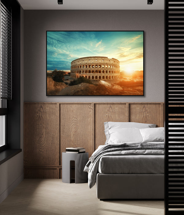 Wall Art, Historical monument, Colosseum, Rome- Italy, Wall Poster