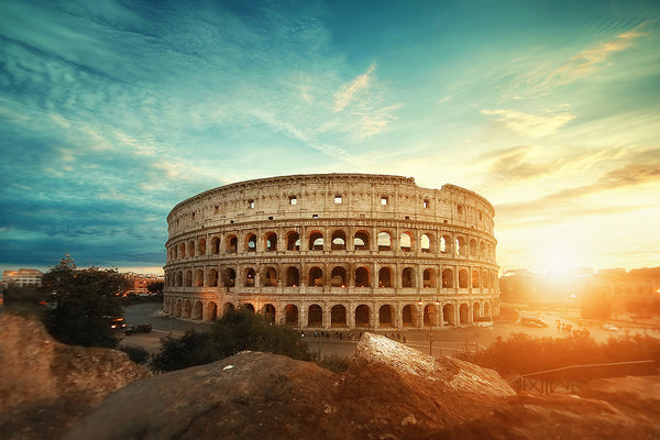 Canvas Wall Art, Historical monument, Colosseum, Rome- Italy, Wall Poster