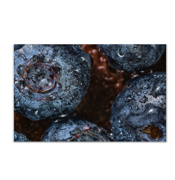 Canvas Wall Art, Fresh Blueberries, Wall Poster