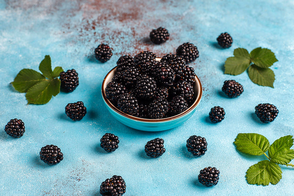 Canvas Wall Art, Fresh Blackberries, Wall Poster