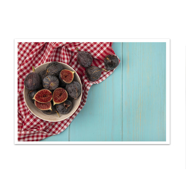 Canvas Wall Art, Fresh Fig Fruits, Wall Poster