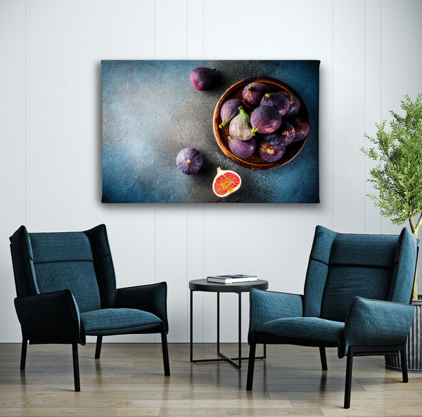 Canvas Wall Art, Wild Fig Fruits, Wall Poster