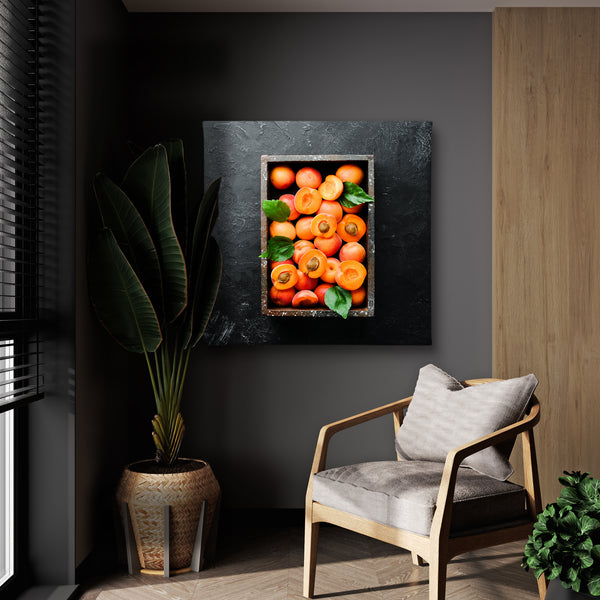 Wall Art - Fresh Fruits Apricot