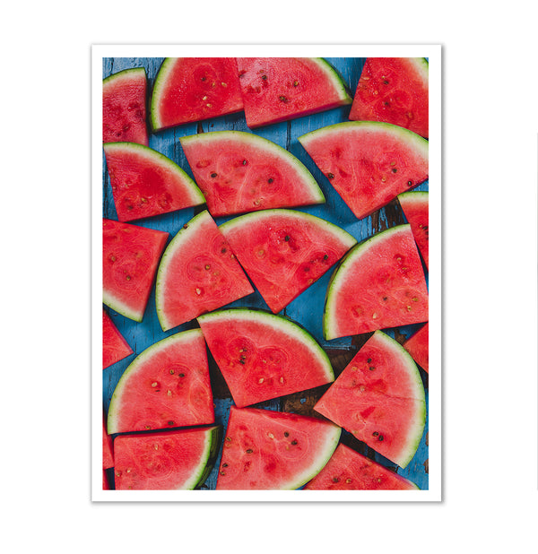 Canvas Wall Art, Fresh Watermelon, Wall Poster