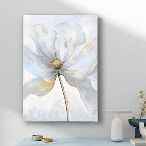 Canvas Wall Art -  Painted Large Flower Wall Poster