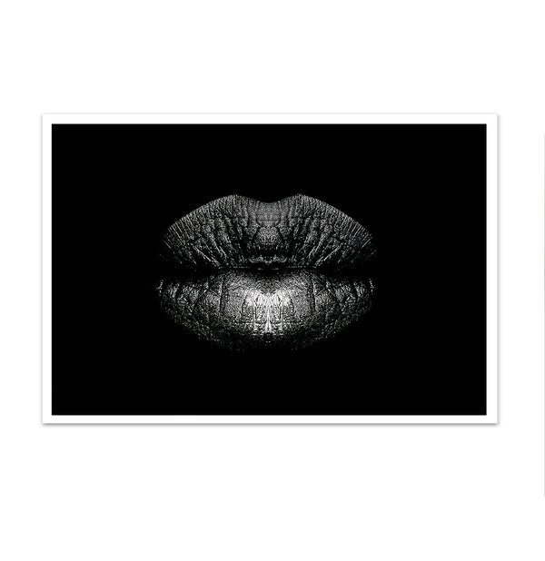 Canvas Wall Art, Lips, Wall Poster