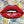 Canvas Fashion Wall Art, Red Lips, Pop Art Style, Glam Wall Poster