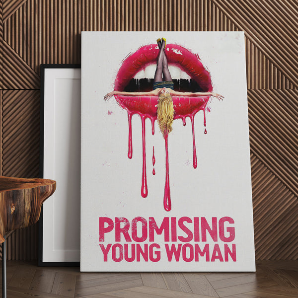 Canvas Fashion Wall Art -  Promising Young Woman