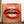 Canvas Fashion Wall Art -  Red & Gold Lips