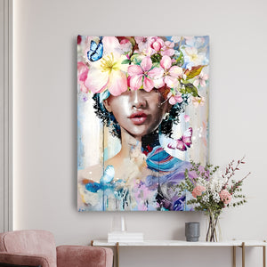 Canvas Fashion Wall Art -  Flowers