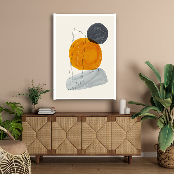 Canvas Wall Art, Modern Geometry, Minimalist Wall Poster