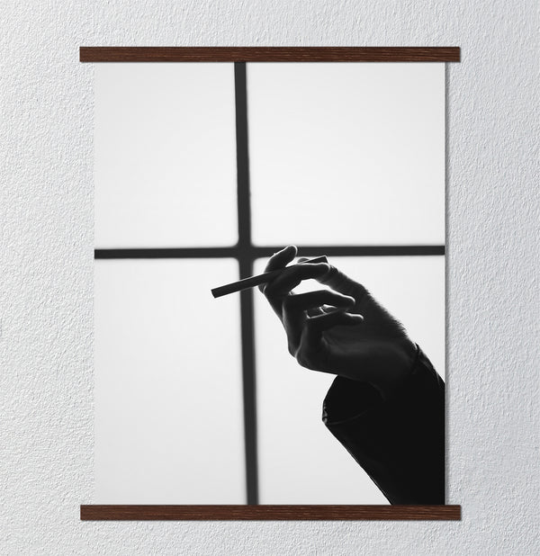 Canvas Wall Art, Cigarette, Minimalist Wall Poster