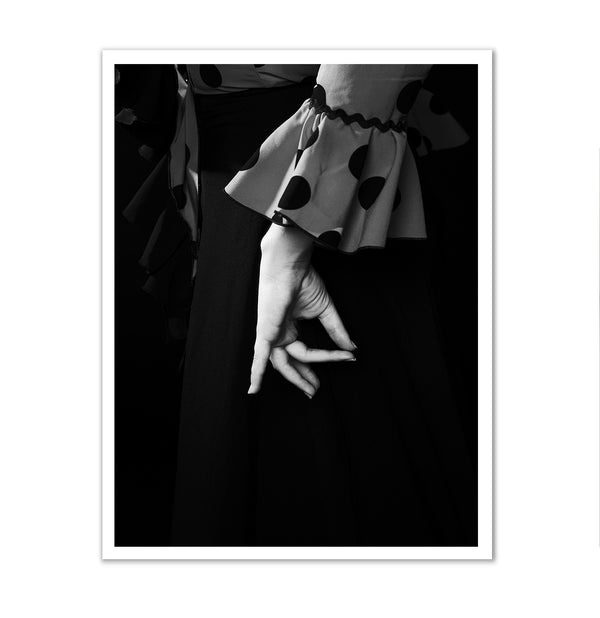 Canvas Wall Art, Black & White Hand, Minimalist Wall Poster