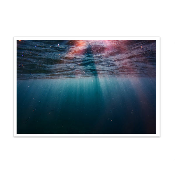 Canvas Wall Poster, Under ther Water, Wall Art