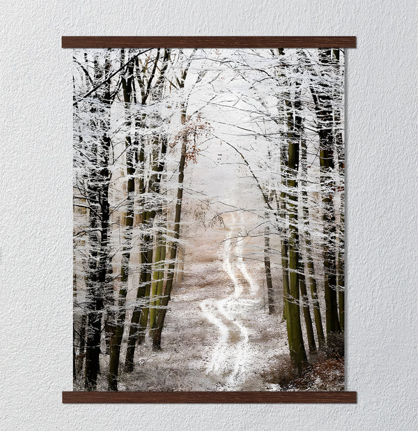 Canvas Wall Poster, Autumn Forest, Wall Art