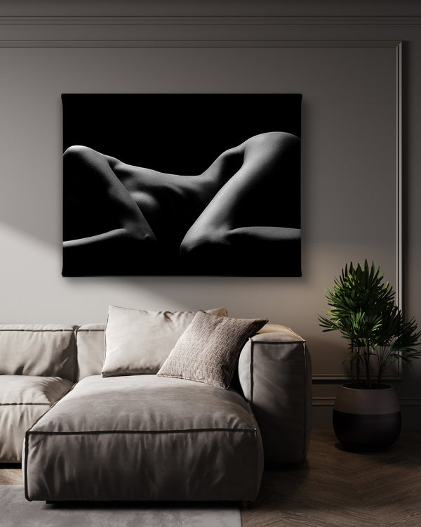 Canvas Wall Art,Woman Body, Nude Wall Poster