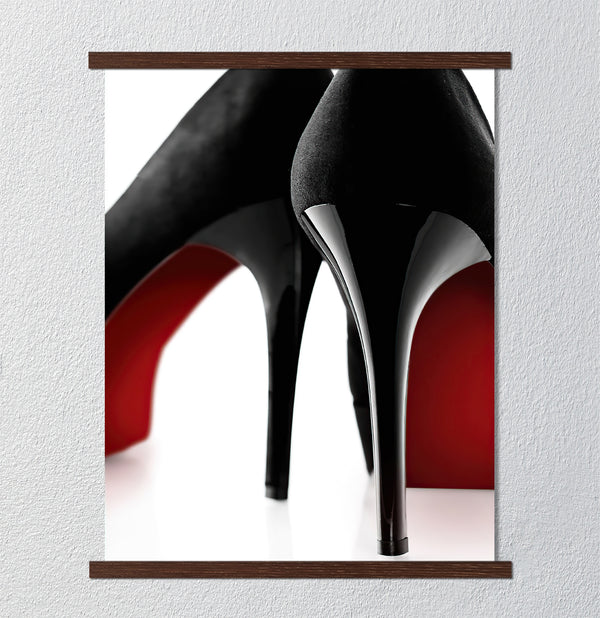 Canvas Wall Art, Louboutin, Nude Wall Poster