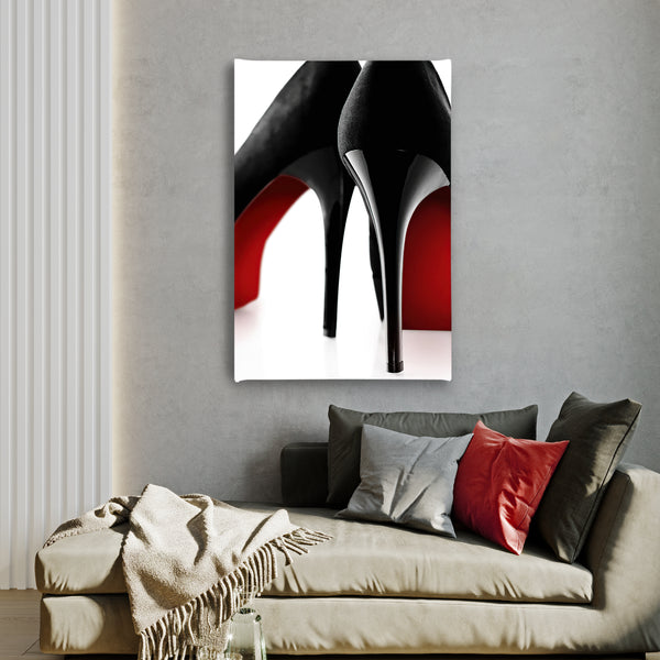 Canvas Wall Art, Louboutin, Nude Wall Poster