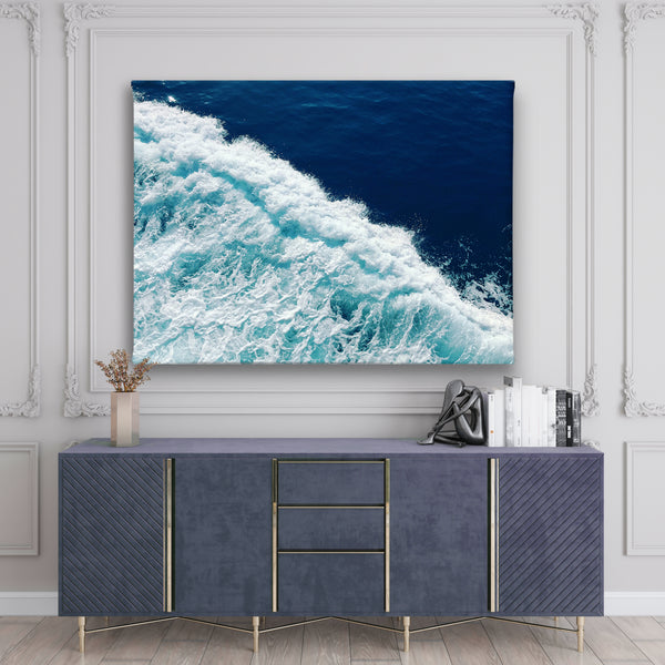 Canvas Wall Art, Blue Ocean, Wall Poster