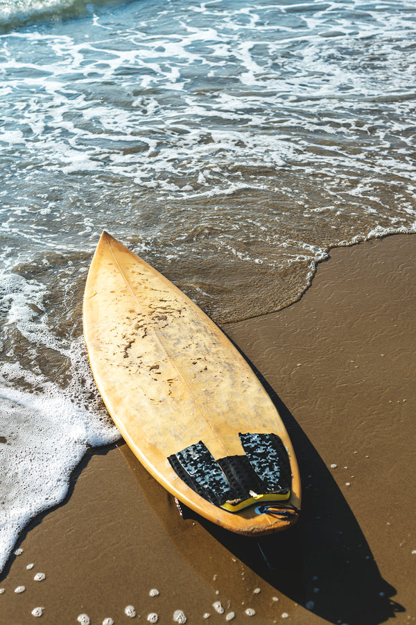 Canvas Wall Art, Surf Board and Sea, Wall Poster