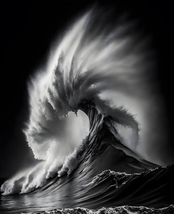 Canvas Wall Art, Dramatic Wave, Wall Poster