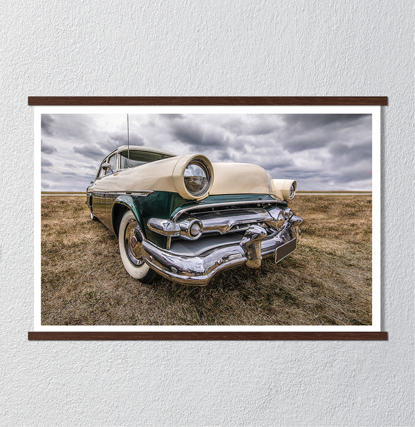 Canvas Wall Art, Retro Classic Car, Wall Poster