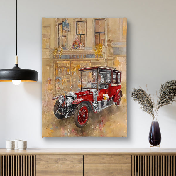 Wall Art - Retro Rolls-Royce