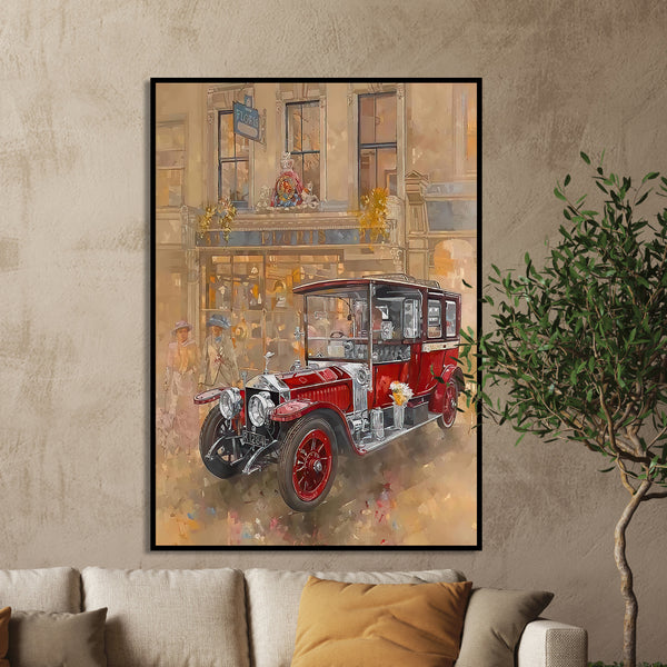 Wall Art, Retro Rolls-Royce, Wall Poster