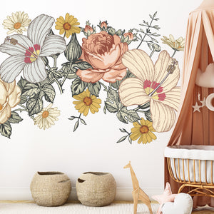 Flower Wallpaper Mural
