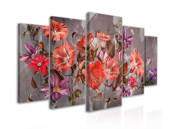 Multi Canvas Prints  - Spring flowers