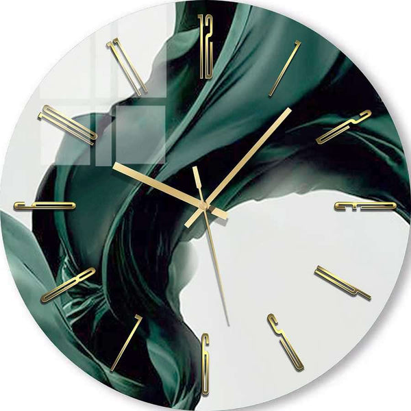 Wall Clocks | Green Silk 