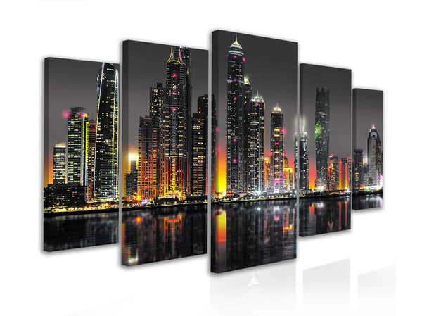 Multi Canvas Art  - Dubai waterfront