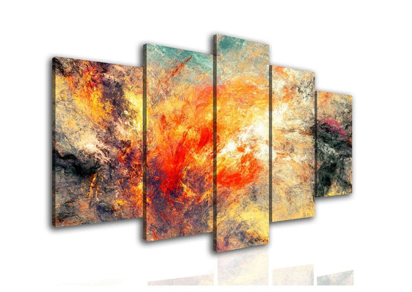 Multi Pic Canvas  - Bright colors