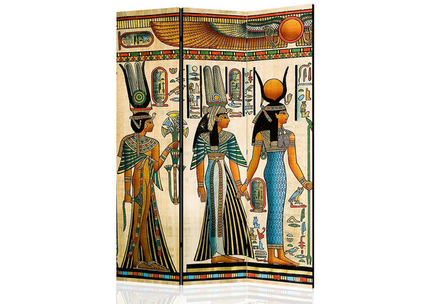 Screen with Egyptian style.