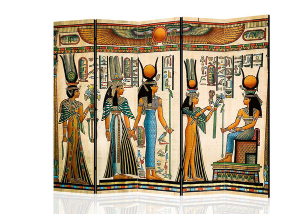 Screen with Egyptian style.